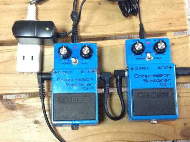 BOSS CS-1 Compression Sustainer(比較記): 昔に比べりゃ 金も入るし