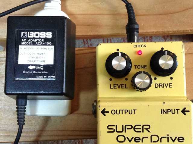 BOSS SD-1 OVER DRIVE ACAアダプター対応 BOSS SD-1 OVER DRIVE ACAアダプター対応 BOSS SD-1 OVER DRIVE