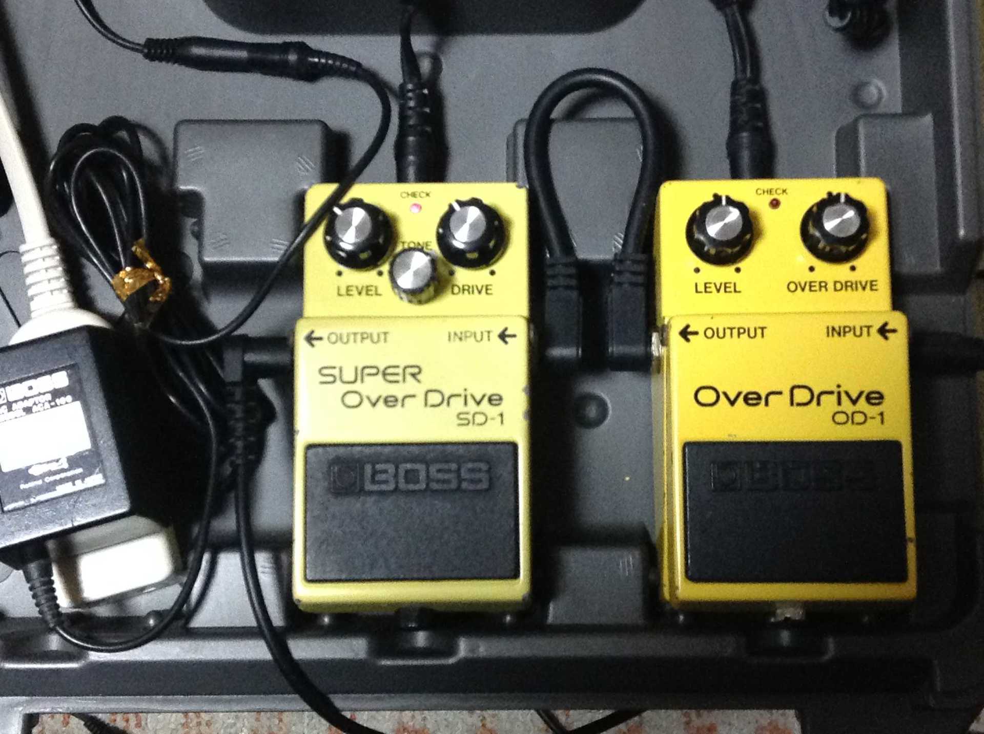 BOSS OD-1 OverDrive(後期型：BOSS製品で同じ音は出せるか？): 昔に 